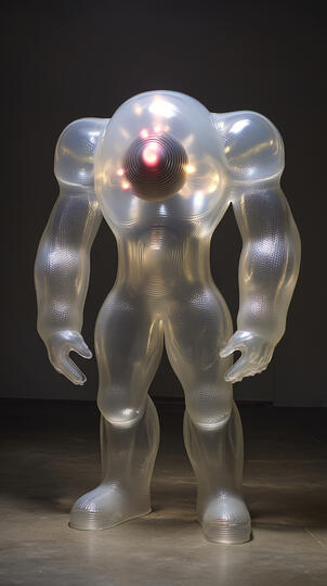 Gel droid - 10 feet tall, impervious to blasters or lightsabers